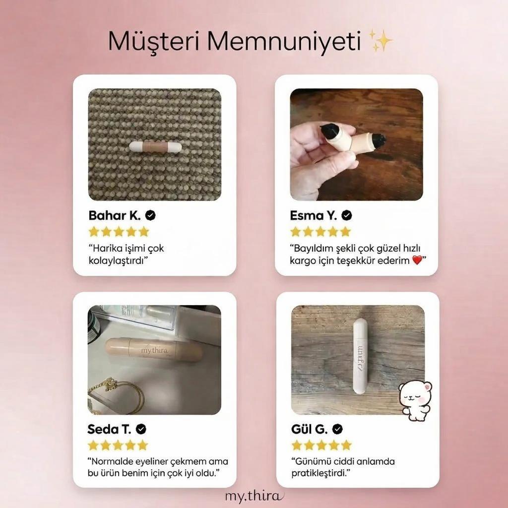 My.Thira Hızlı ve Simetrik Eyeliner Stamp