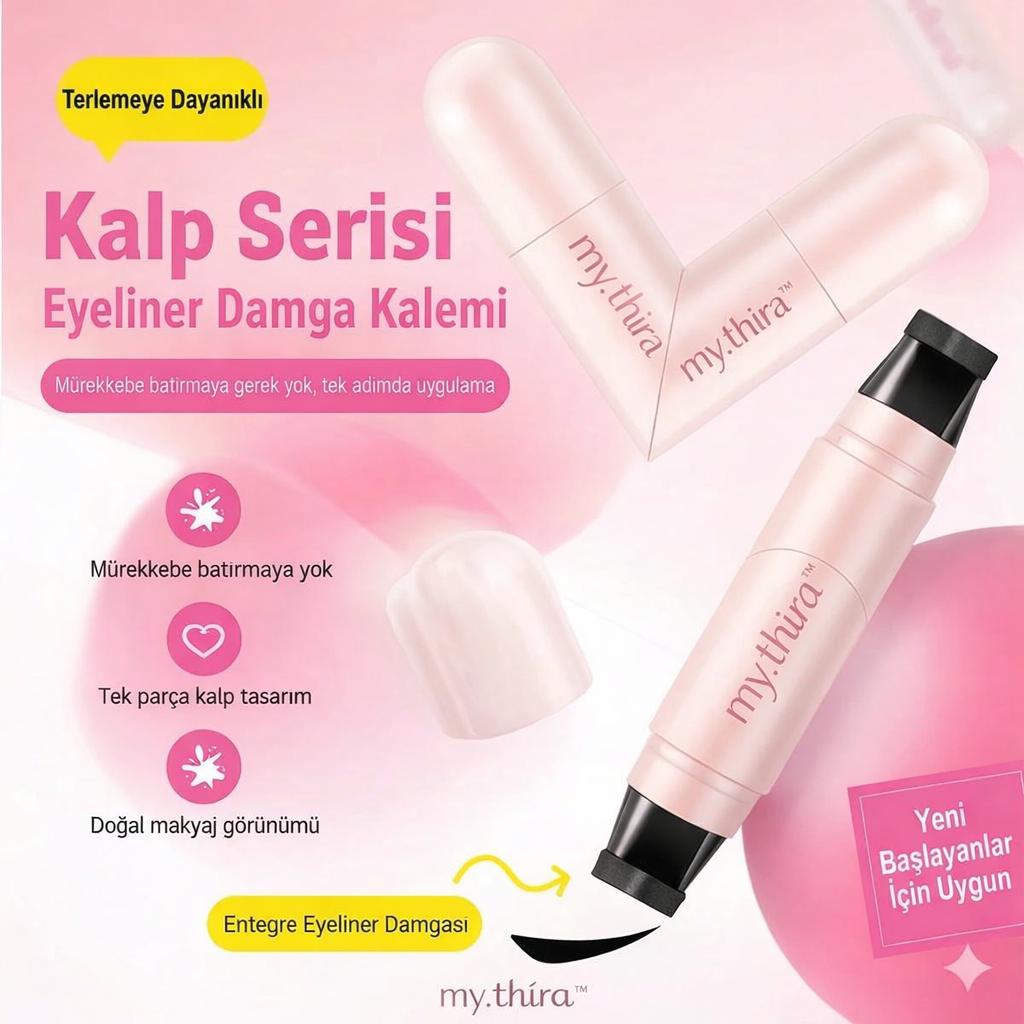 My.Thira  Hızlı ve Simetrik Eyeliner Stamp