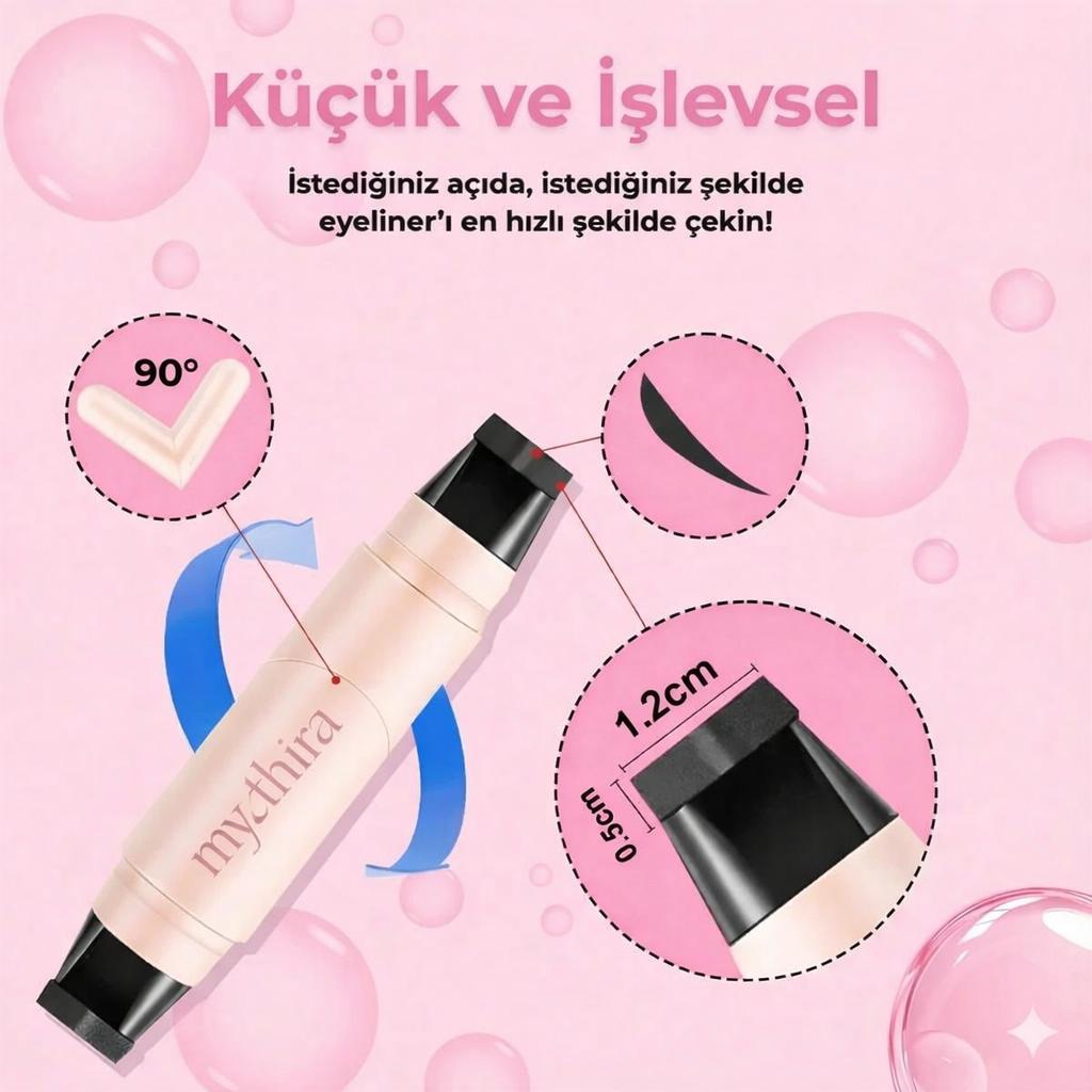 My.Thira  Hızlı ve Simetrik Eyeliner Stamp