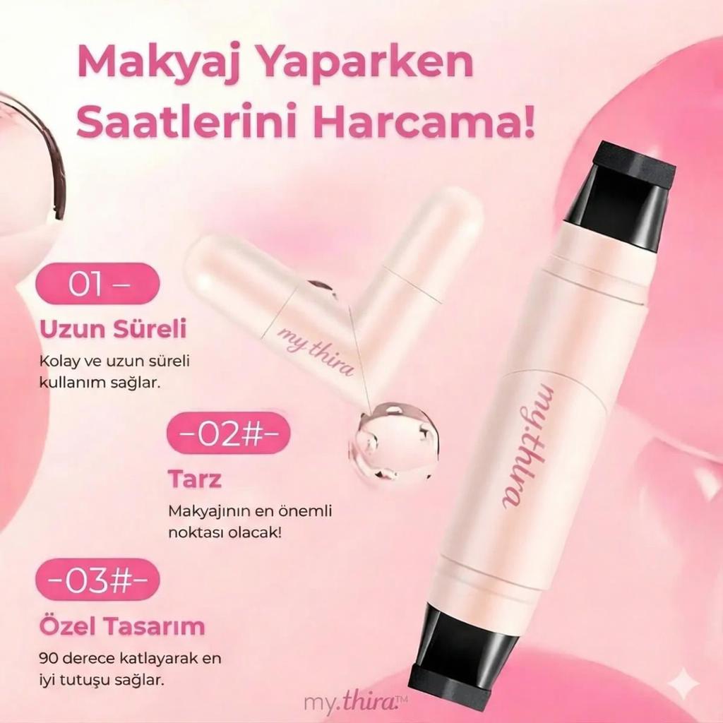 My.Thira  Hızlı ve Simetrik Eyeliner Stamp